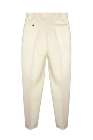 White cream virgin wool trousers PT TORINO | AFJDB00REWSD740015